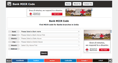Desktop Screenshot of bankmicrcode.com