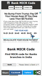 Mobile Screenshot of bankmicrcode.com